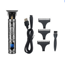 RESUXI 1500MAH Rasoio electric Ricaricabile con LCD Macchina per Taglio Capelli con 3 Pettini di Limite