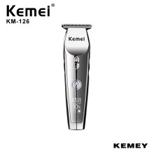 Kemei Rasoio electric con LED Regolabile Trimmer Intelligente per Uomini Strumenti Professionali per Taglio di Capelli Rasoio Ricaricabile