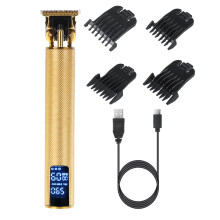 Rasoi elettrici per capelli da uomo con ricarica USB 3 velocità tagliacapelli portable con 4 pettini di limitazione