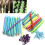 25 stuks styling plastic haarstyling spiraal haar permanent staaf 10