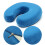 Cuscino a forma di U in schiuma memory velour morbido supporto per il collo cuscino per auto. 1