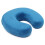 Cuscino a forma di U in schiuma memory velour morbido supporto per il collo cuscino per auto. 5