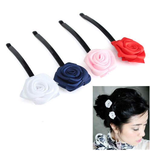 6 Pezzi di fermagli per capelli a forma di pink accessori per matrimoni e feste 1