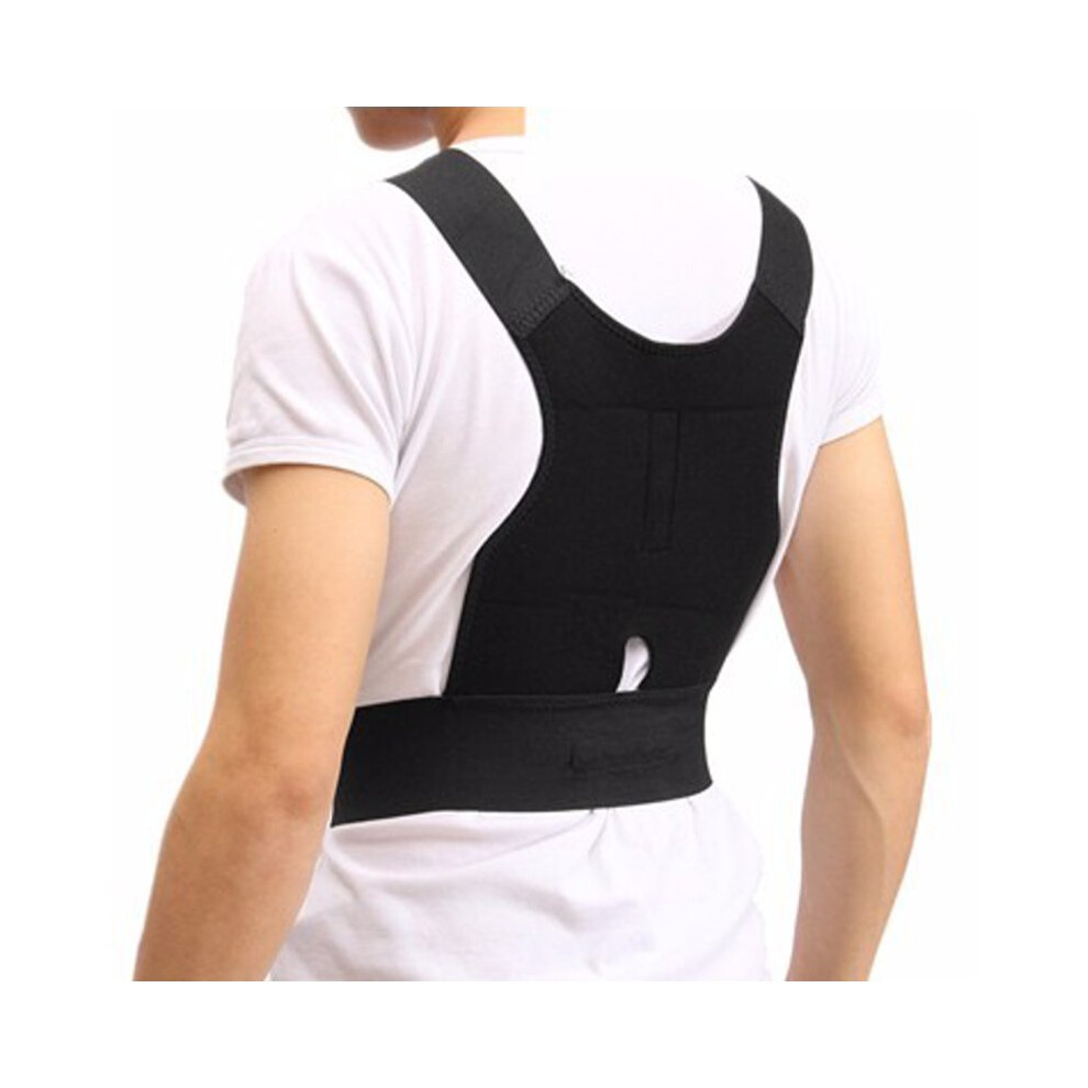 Adjustable Back Support Posture Corrector Belt Shoulder Lumbar Brace