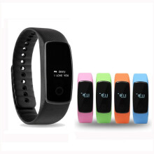 Braccialetto Smart Watch Monitoraggio della Frequenza Cardiaca Contapassi Misurazione della Distanza per iPhone Android