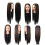 23'' Kappers Oefenmannequin Styling Hoofd Salon + Gratis Klem 3