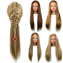 23'' Kappers Oefenmannequin Styling Hoofd Salon + Gratis Klem