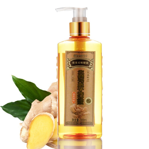 300Ml Shampoo Professionale al Ginger per Capelli Rigeneranti Densi e Spessi 1