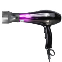 2800W 220V Haardroger met Accessoires Zwart Paars 3 Temperatuur Wind Versnelling Aanpassing Kapsalon voor Thuis Gereedschap