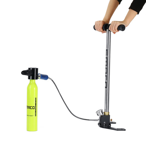 SMACO Scuba Diving Reserve Luchtcilinder Handpomp Zuurstoftank Mini Bediening Pomp Kit 1