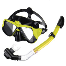 Volledige Gezicht Duikmasker Snorkel Scuba Zwemmen Droog Snorkelen Set Vrije Ademhaling