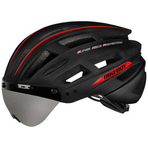 Fietshelm Magnetische Goggles MTB Weg Mountain Fietsen Helm 2