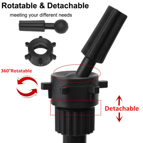 Supporto per manichino da salone con treppiede regolabile per parrucche e acconciature 2