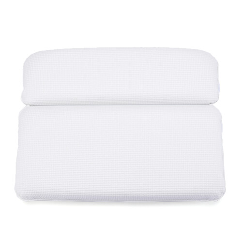 Cuscino da bathroom Mesh Spa con 7 ventose per supporto collo e schiena per vasca idromassaggio domestica 2