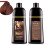 Macino Öl-Essenz Sofort-Haarfärbe-Shampoo Haarfärbung Haarfarben 7