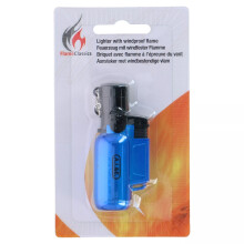 (Blue) CREME BRULEE BURNER CORDLESS REFILLABLE GAS MINI BLOW TORCH BBQ
