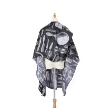 Tessuto impermeabile per taglio capelli mantello da salone cappotto da parrucchiere.