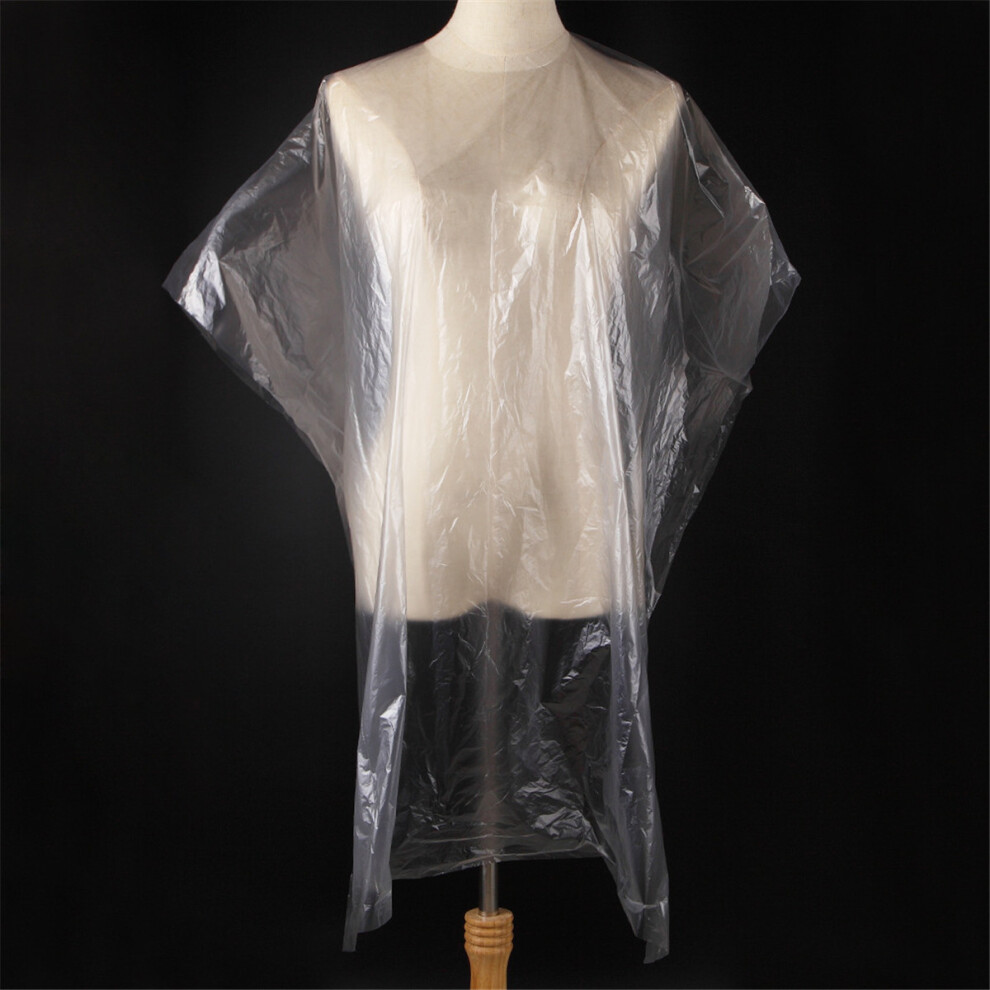 50PCS Disposable Waterproof Hairdressing Salon Capes Haircut Apron