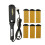 4 in 1 Replaceable Ceramic Curling Flat Iron Hair Crimper Straightener Waver 1