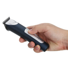 Hizek A96 Tagliacapelli Impermeabile wireless per Uomini con 3 Velocità Regolabili Kit Professionale per Taglio di Capelli con 4 Testine di Ri