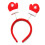 Kerstman Sneeuwvlokken Hoofdband Accessoires 7