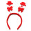 Kerstman Sneeuwvlokken Hoofdband Accessoires 4