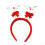 Kerstman Sneeuwvlokken Hoofdband Accessoires 5