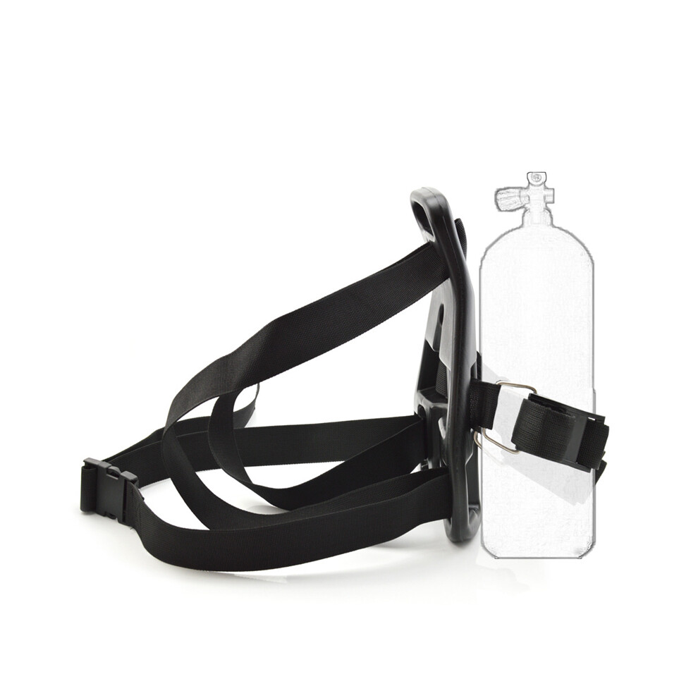 Swimming Oxygen Cylinder Tank Back Holder Portable Mount Diving Scuba Backpack Support