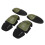 4Pcs Paintball Airsoft Combat Protective Military Tactical Knee Elbow Protector Pad Set Insert CS Training Gear 5