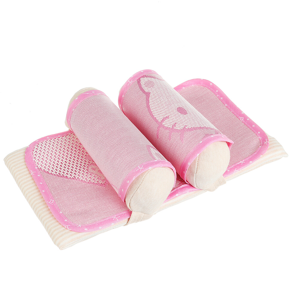 Infant Baby Anti Roll Pillow Adjustable Toddler Safe Sleep Flat Head Sleeping Posture Positioner Support