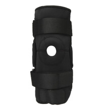 Supporto per ginocchio con cerniera in neoprene regolabile fascia per sollievo dal dolore tutore sportivo