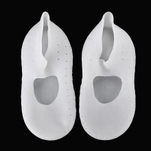1 Paio di Calzini Unisex in Silicone Idratanti per la Cura dei Piedi con Tallone Screpolato