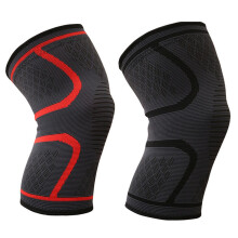 Supporto elastico per ginocchia protezione per ginocchia tutore anti-infortuni per corsa e calcio.