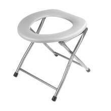 Sgabello Commode portable Toilette Porta Potty e Sedia Commode - Sedia Comfort Perfetta per Campeggio Escursioni Viaggi Cantieri