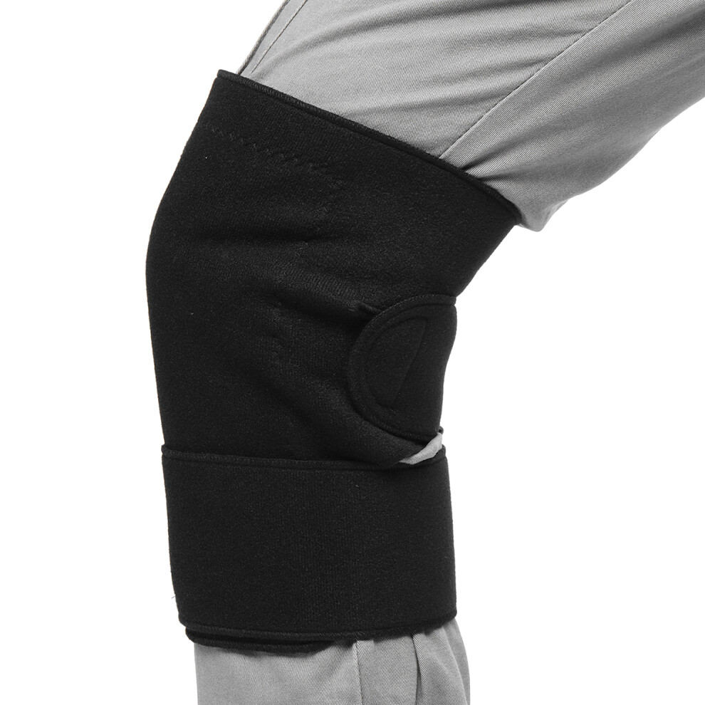 Black Tourmaline Self-Heating Magnetic Knee Pad Support Brace Pain Relief Arthritis