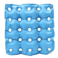 Cuscino Sedia Waffle in PVC Auto-Inflabile per Sollievo dal Dolore da Emorroidi con POMPA free