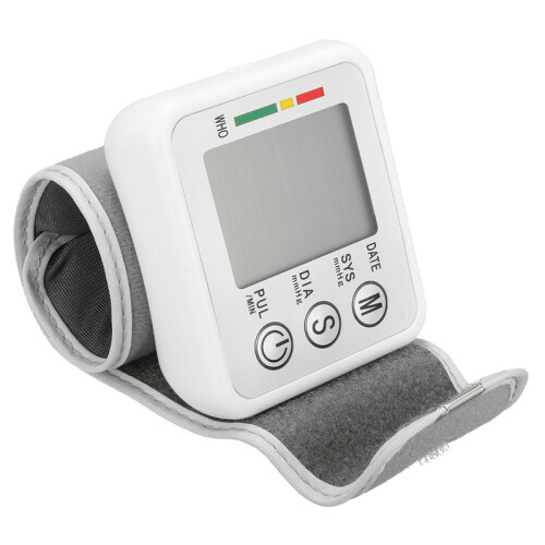 Engelse Broadcast LCD Bloeddrukmonitor Intellisense Stem Digitale Pols Sphygmomanometer 1