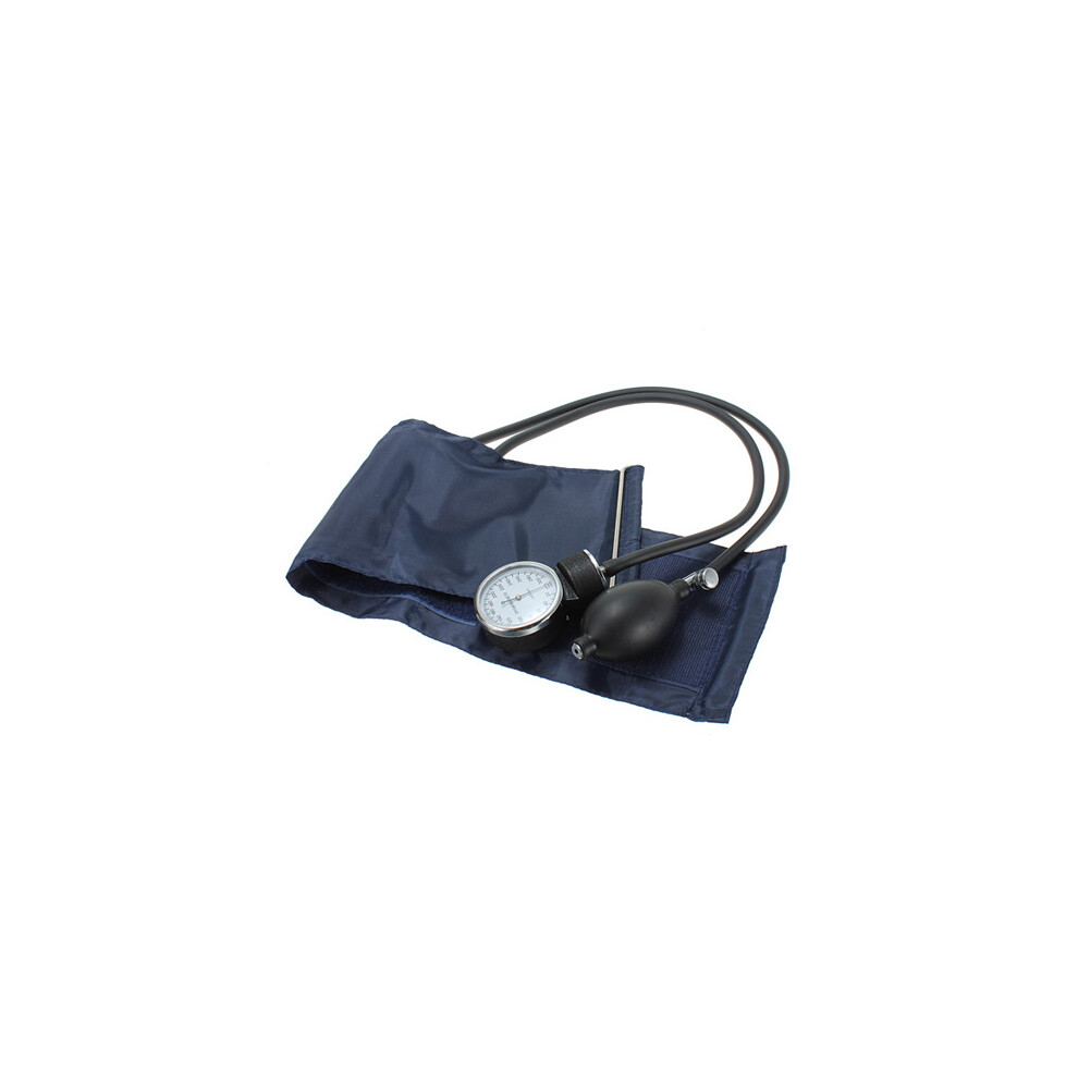 Aneroid Adult Blood Pressure Monitor Meter Sphygmomanometer Set