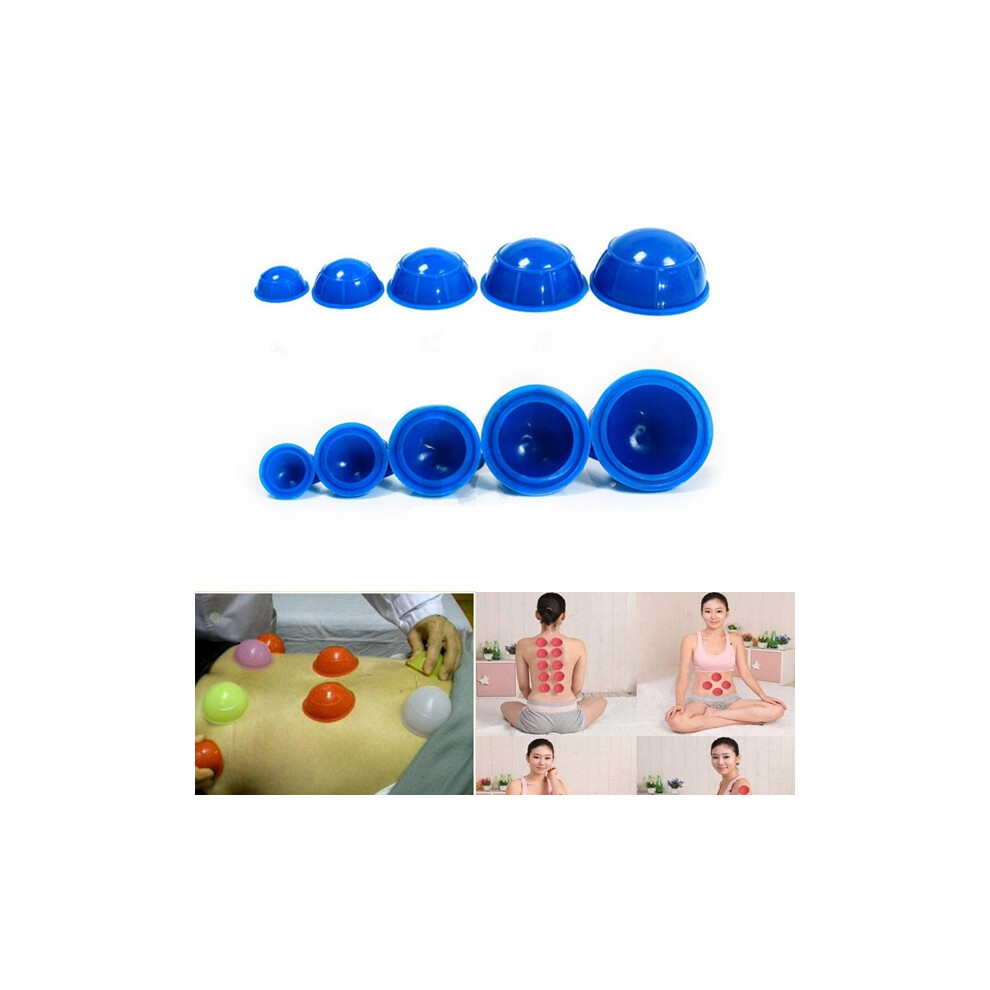 12Pcs Cups Rubber Massage Relaxation Suction Cupping Therapy Set