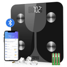 Bakeey Bluetooth Smart Körperfettwaage Haushalts-Elektronische Körpergewichtwaage