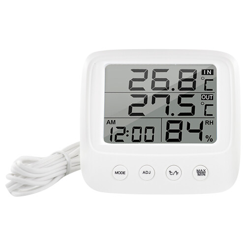 LCD Digitale Binnen Thermometer Draagbare Temperatuur Sensor Vochtigheidsmeter Thermometer Hygrometer Meter 2