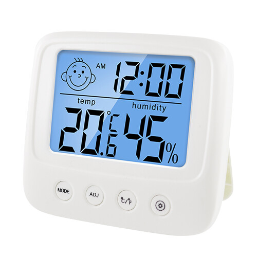 LCD Digitale Binnen Thermometer Draagbare Temperatuur Sensor Vochtigheidsmeter Thermometer Hygrometer Meter