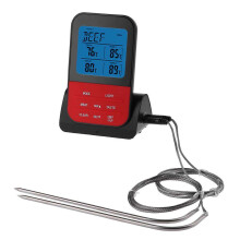 Termometro BBQ digitale wireless impermeabile per cucinare carne e cibo in forno con funzione timer