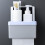 Wandgemonteerde tissuepapiercontainer box houder opslagorganizer plank badkamer tissuebox 8