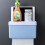 Wandgemonteerde tissuepapiercontainer box houder opslagorganizer plank badkamer tissuebox 6