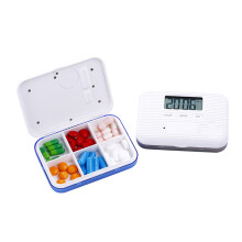 Timer Digitale LCD Scatola per Pillole 5 Allarmi Orologio electric Promemoria Contenitore per Pillole