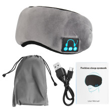 Drahtlose Bluetooth 5. 0 Stereo Schlaf-Augenmaske Musik-Headset Augenbedeckung