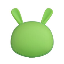 3 In 1 Mini LED Vouw Make - up Spiegel Draagbare Cartoon Konijn Warm Hand Schat USB Opladen