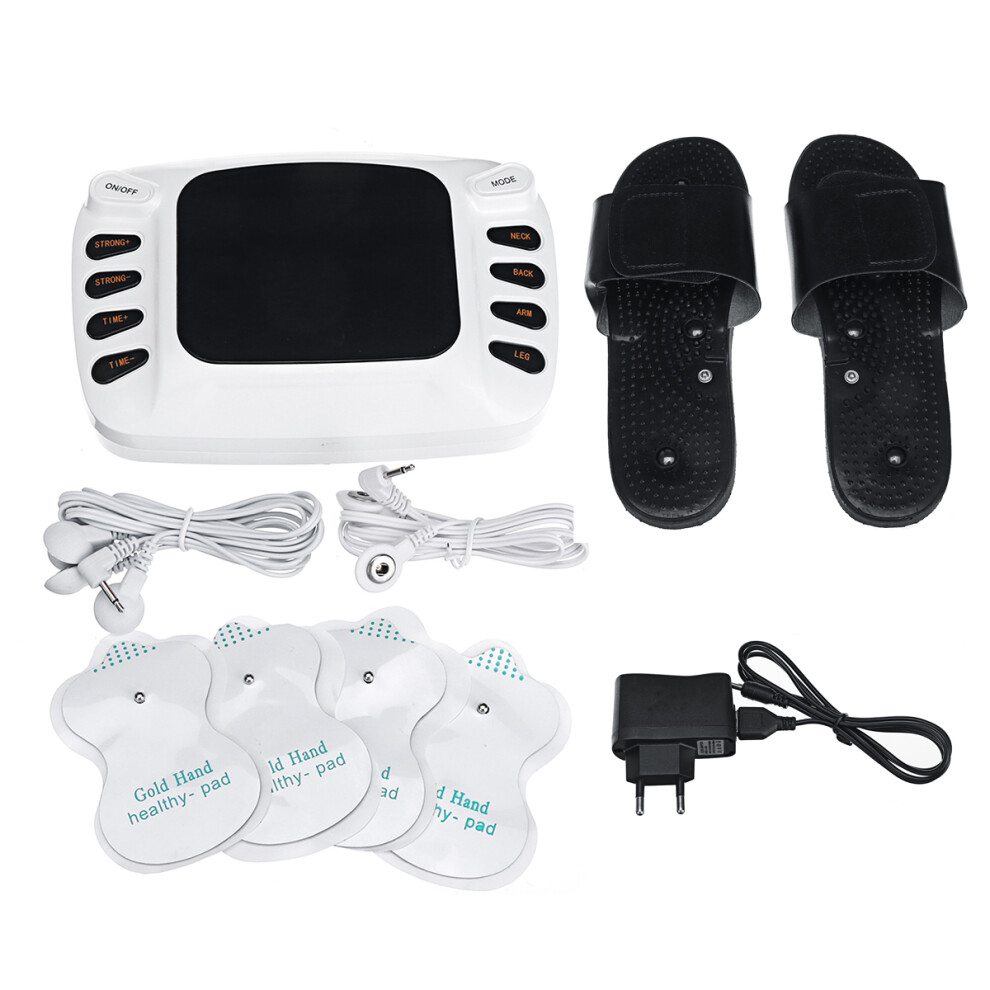 Electric Full Body Pulse Tens Acupuncture Therapy Massager Health Care Slimming Machine Pain Relief Device