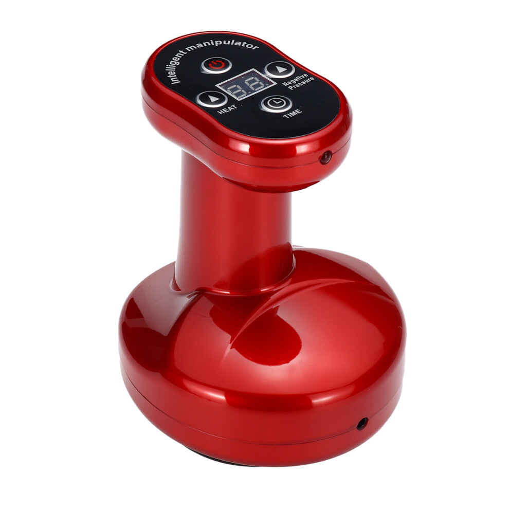6 Gears Electric Massager Rechargeable Body Scraping Guasha Heating Negative Pressure Acupuncture Therapy Device